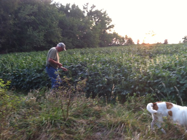 Ben in the field