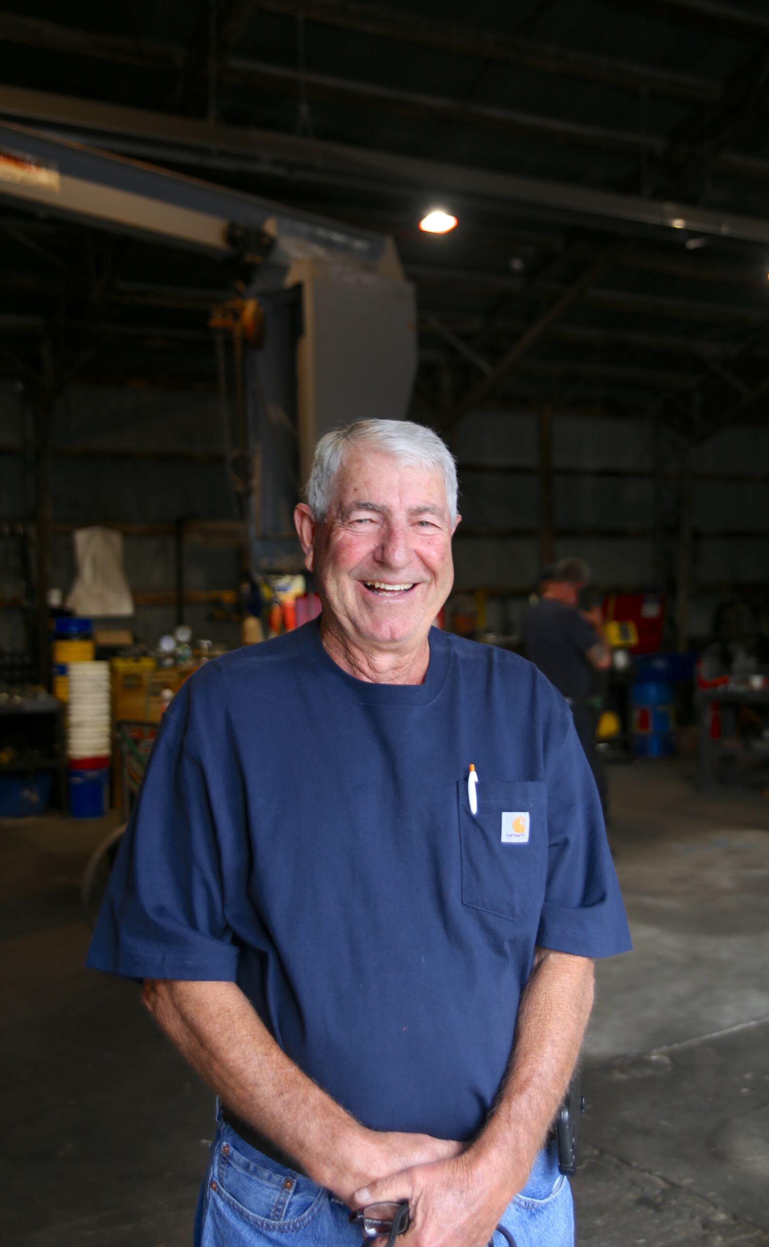 Walt Coulbourne is the fourth generation to run his family farm, Bonnie Acres, in Caroline County