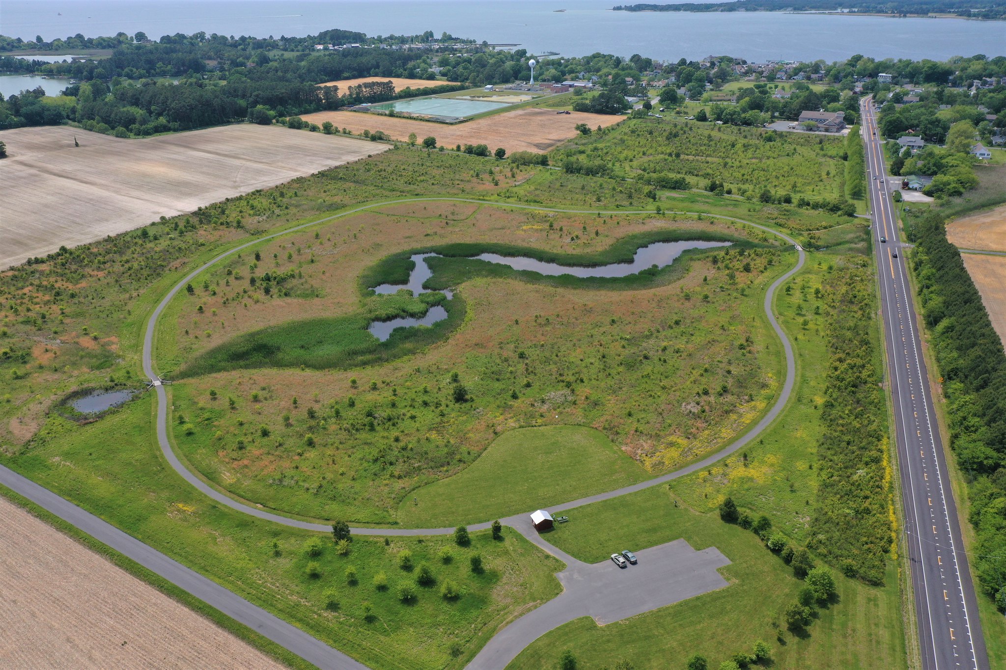 aerial photo of oxford conservation park 