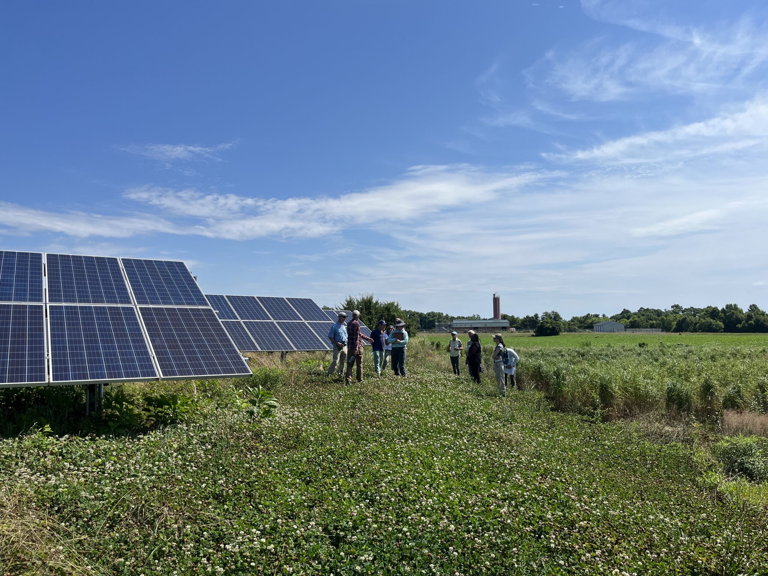 solar panels at easton utilities in maryland